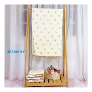 Khăn tắm cho bé  làm từ vải muslin 2 lớp cao cấp